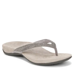 Outlet Dillon Shine Toe Post Sandal Women Sandals