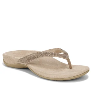 Clearance Dillon Shine Toe Post Sandal (Wide) Women Sandals