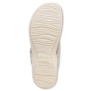 Outlet Dillon Shine Toe Post Sandal Women Sandals