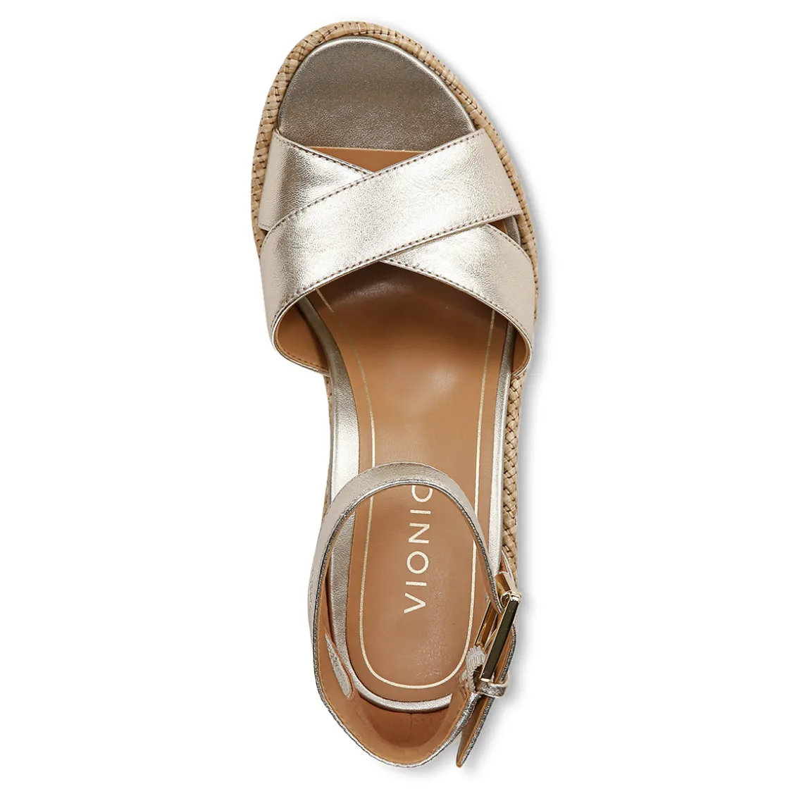 marina_wedge_sandal_metal_4.webp Clearance Marina Wedge Sandal Metallic Women Sandals | Heels & Wedges